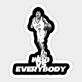 Who Loves Basket Dawn Staley Basketball Jersey Sticker